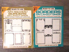 Dover Clip-Art Lot of 2 Ready To Use Books - Copyright Free Graphic Designs