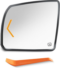 2007-2020 Tundra 2008-2017 Sequoia Driver Side Mirror Glass  Compatible