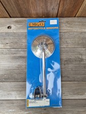 Emgo Motorcycle Mirror 8 Inch Stem w/ 3 Way C...