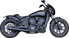 Ss Cycle 2-into-1 Grand National Exhaust Black 2019-2023 Indian Scout Ss Cycle 2-into-1 Grand National Exhaust Black 2019-2023 Indian Scout