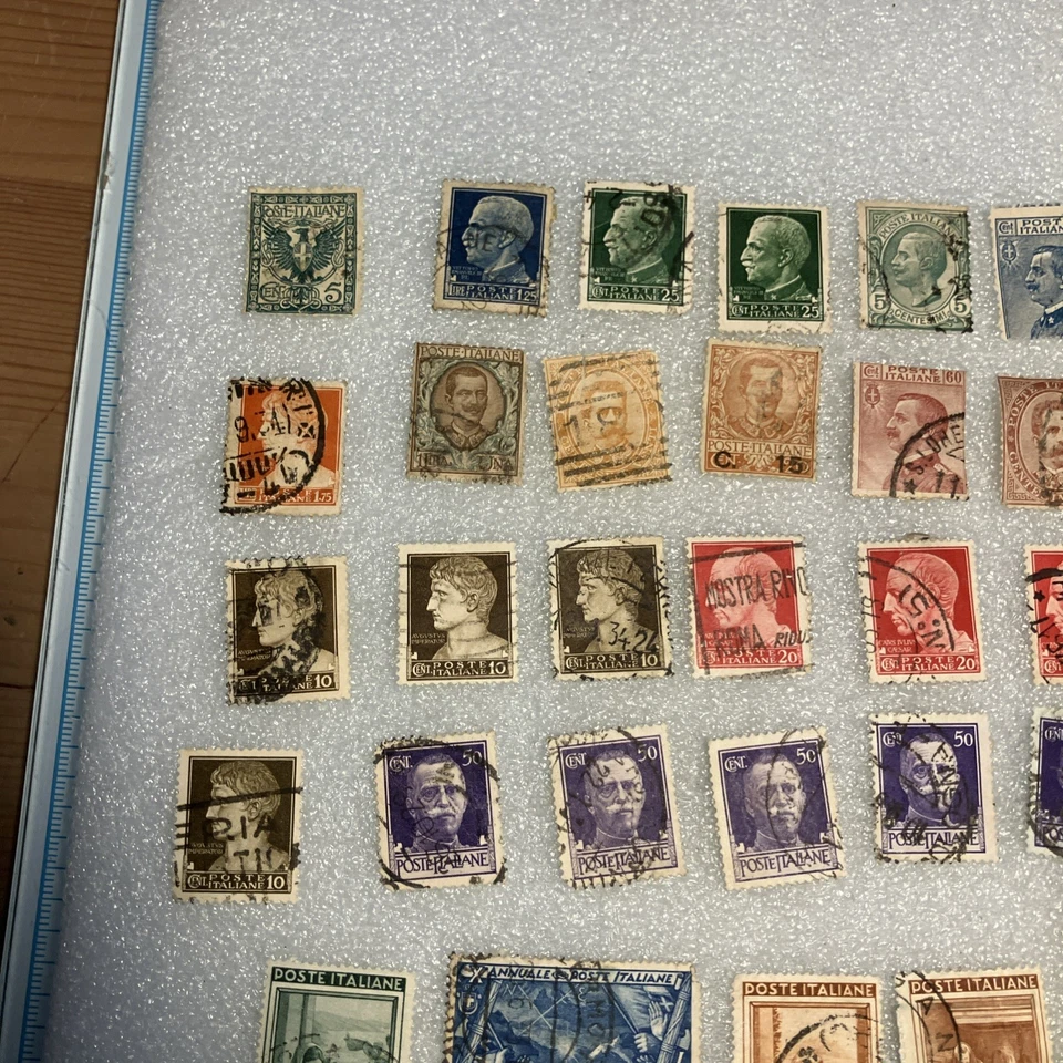 55+ USED/HR/Cancelled Vintage Italy Stamps, 1915-1965; Nice Mixed Lot; DEAL! - Image 2 of 4