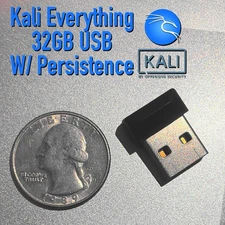 Kali EVERYTHING Linux USB: 32GB w/ Persistence