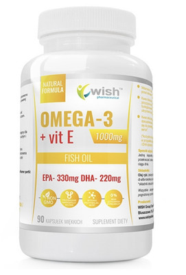 Wish Omega 3 + Vit. E 90 Kapseln