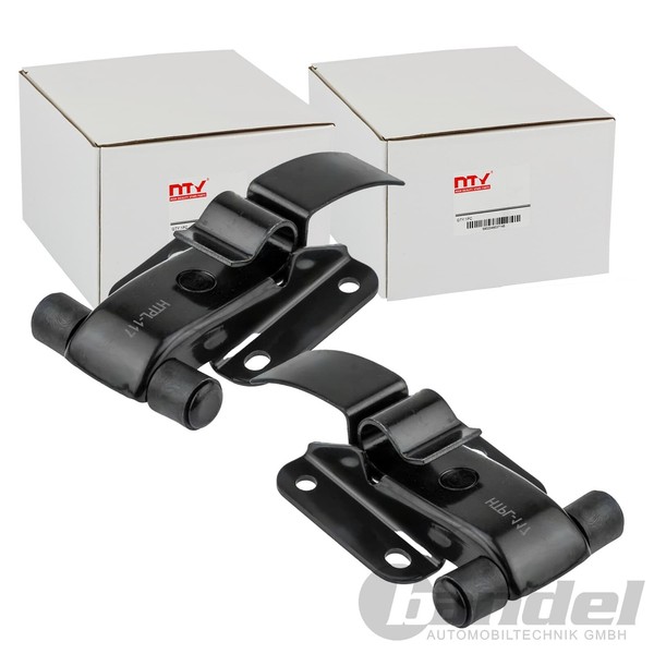2X Nty TÜRfeststeller TÜRstopper Hinten Passend FüR Nissan NV400 Opel Movano Ren-image