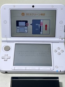 [ Ships in 1 Day ] Nintendo 3DS LL XL White Japan Version Tested Working