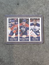 2016-17 Team Triples Cam Talbot Ryan Nugent-Hopkins Jordan Eberle #TT-E2 Oilers