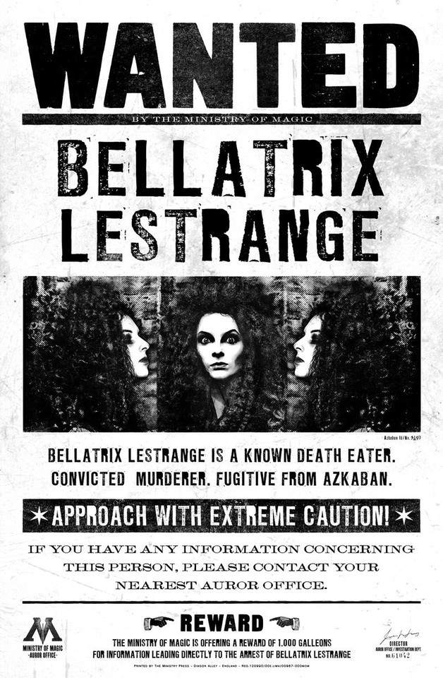 Harry Potter Hogwarts Wanted POSTERS A4 A3 ROOM DECO BUY 1 GET 2 FREE ...