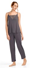 New NWT Hanro of Switzerland Camille Mauve Camisole Size M Medium Org. 130.00