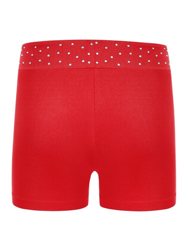 Kids Girls Shorts Sparkly Activewear Ballet Bottoms Dance Dancewear Rhinestones - Picture 18 of 83