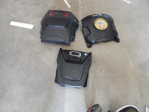 Quantum Q Edge 3 Stretto Wheelchair-REAR & FRONT BATTERY COVER SHROUD 3 SET