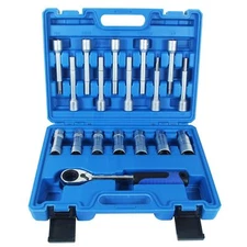 Steering Hub Suspension Shock Absorber Strut Nut Removal Tool Set Socket Kit,...