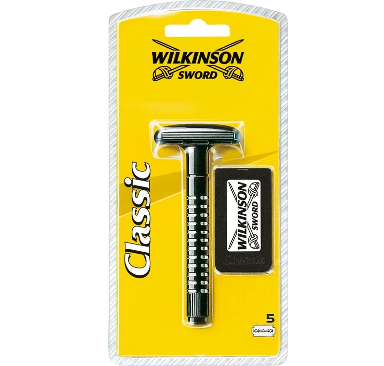 Wilkinson Sword Classic Vintage Rasierhobel +5 Doppelklingen Neu & OVP - Bild 1 von 1