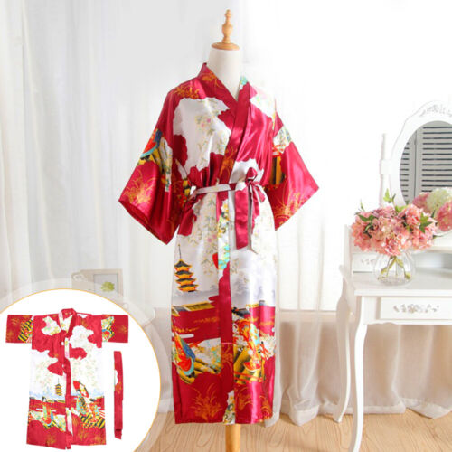  Bademantel Sommerkleid Yukata-Robe Für Den Kimono Strickjacken Damen - Bild 1 von 10