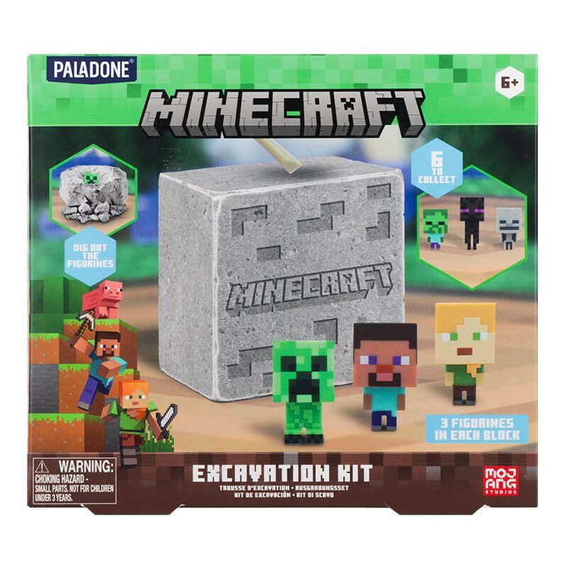 Paladone Minecraft Official Licensed Excavation Kit (New)