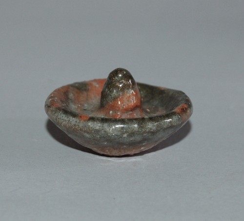 Red Raku winter chaire tea caddy, attr to Kichizaemon X Tannyu, stoneware, Japan - Picture 8 of 13