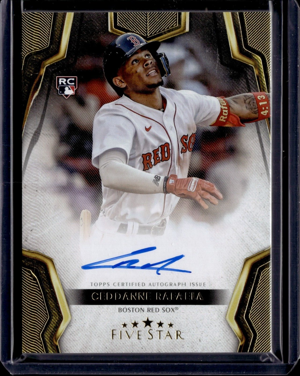 2024 Topps Five Star Autograph Ceddanne Rafaela RC | eBay