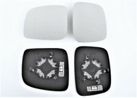 Spiegelglas Links + Rechts VW Transporter (T5) 04/2003 - 08/2009 Beheizbar Set