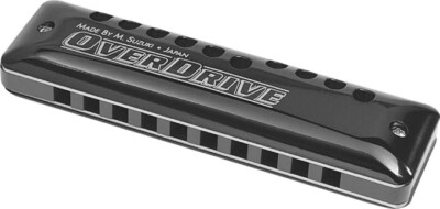 SUZUKI 10 Hole Harmonica OVER DRIVE MR-300 F Major 20 Notes SUZUKI 10 Hole Harmonica OVER DRIVE MR-300 F Major 20 Notes