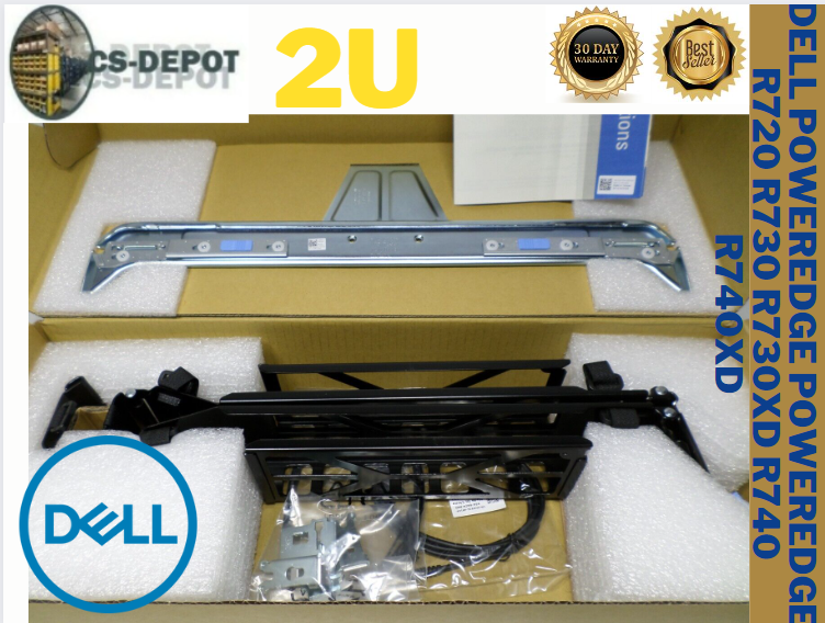 Dell Cable Management Arm Kit 2U F/ PowerEdge R720 R730 R730XD R740