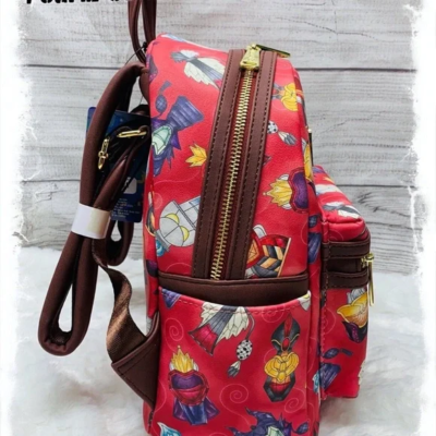 Loungefly Disney Villains Perfume Bottles Maleficent Mini Backpack NWT Loungefly Disney Villains Perfume Bottles Maleficent Mini  main image 2