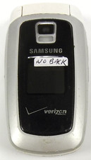 Samsung SCH-A870 - White and Silver  Verizon  Phone -Very Rare Color / No Back
