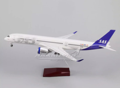 47CM 1:142 SAS Scandinavian AIRBUS A350 Airplane Landing Gear  Resin Plane Model