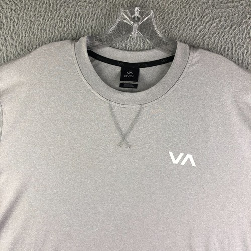 RVCA C-ABLE Crewneck Pullover Herren 2XL Grau Shirt Langarm - Bild 2 von 10