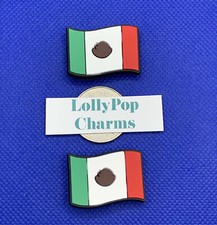 Mexican Flag Shoe Charm Set