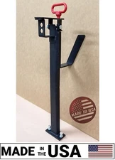 [SR] Backpack Gas Blower Landscape Truck Rack for OPEN Trailer Rail Base Mount
