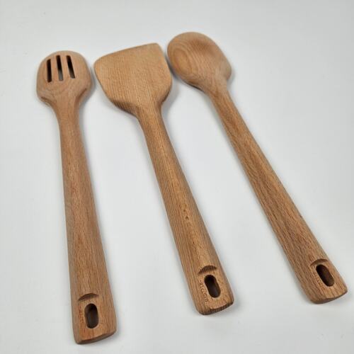 Neu 3er Set Calphalon Holz Kochutensilien - Bild 4 von 6