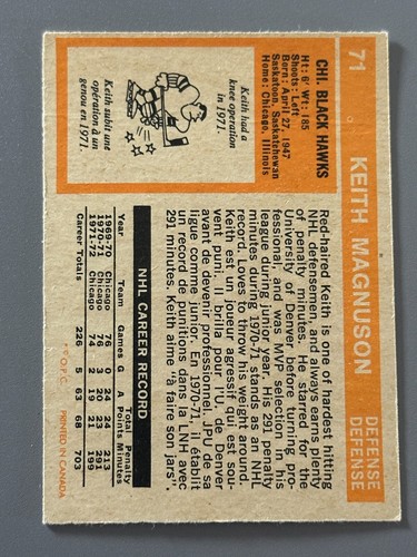 1972-73 NHL O Pee Chee OPC Hockey Cards # 1 - 110 Buy Single Cards - Picture 185 of 269