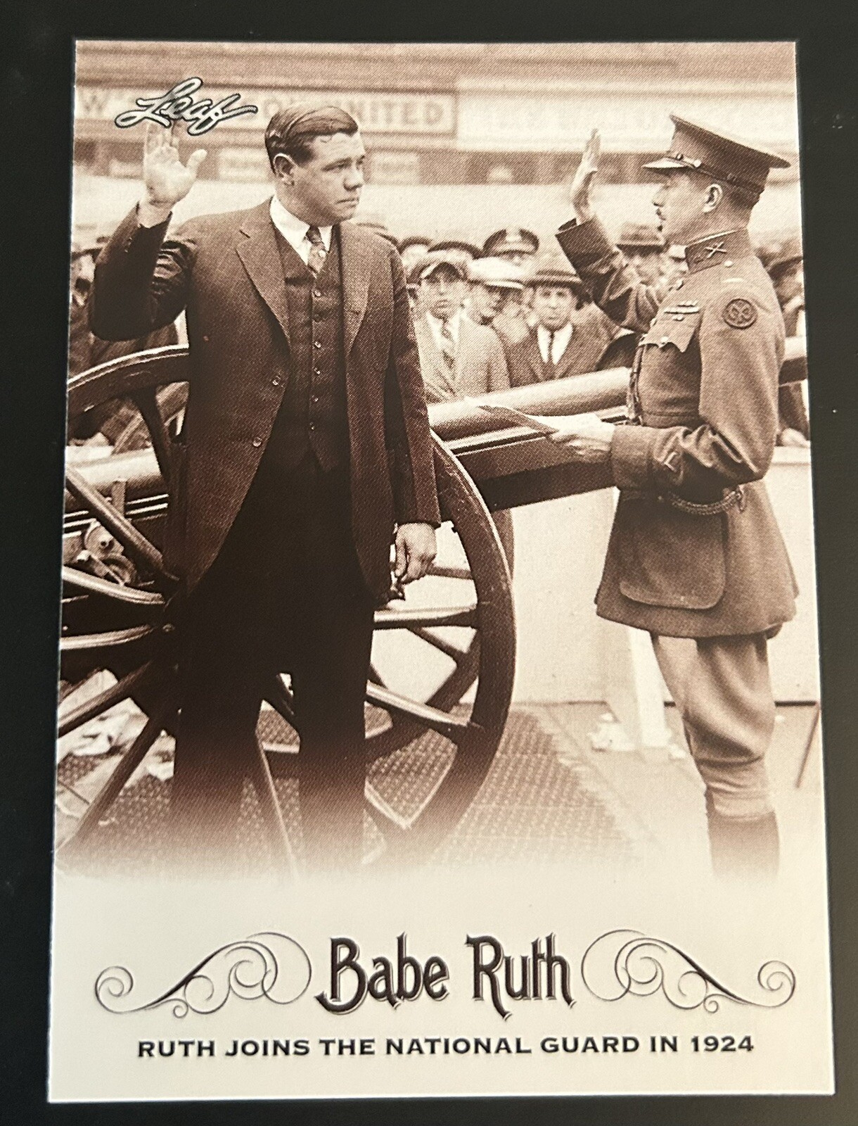 2016 Leaf Babe Ruth Collection #56 Babe Ruth