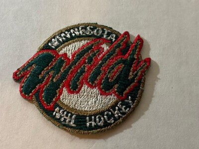 NHL Minnesota WILD Iron-On Patch.Fast same day Shipping. NHL HOCKEY !