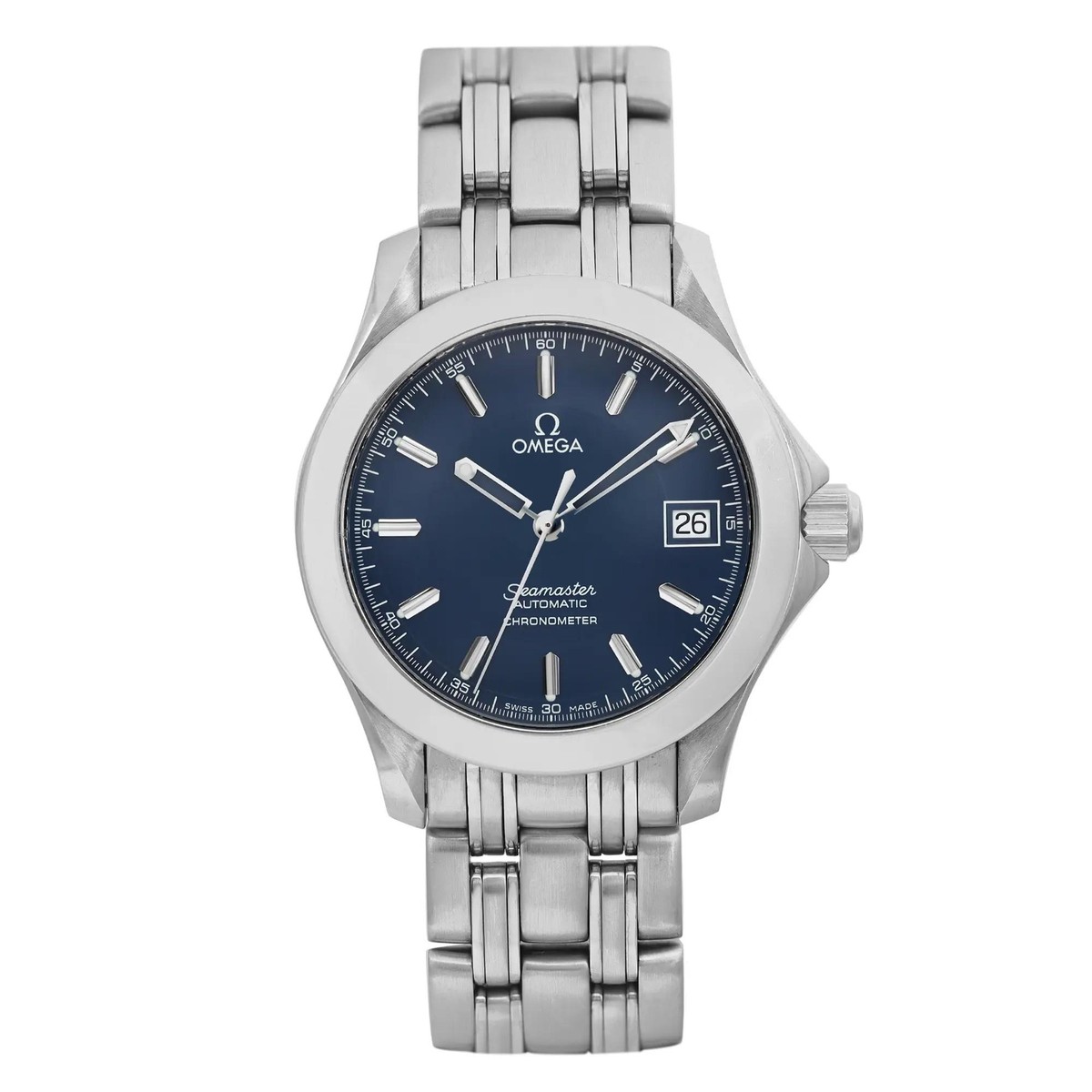 Omega Seamatser Jacques Mayol Limited Edition Steel Blue Dial