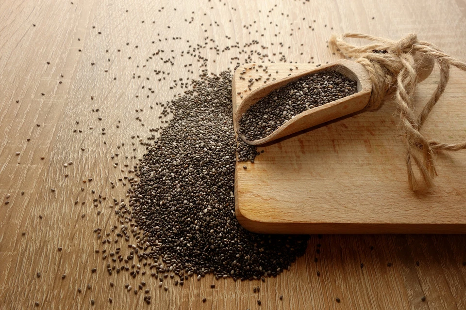 Mynatura -Chia Samen Salvia hispanica L. Glutenfrei 3er Pack (3x 1000g) - Bild 4 von 4