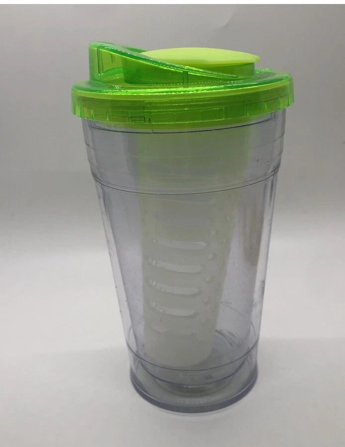 Cool Gear Infusor Taza Verde Libre de BPA Gimnasio Ejercicio Hidratación Ejercicio SIN PAJITA Foto 2 de 4