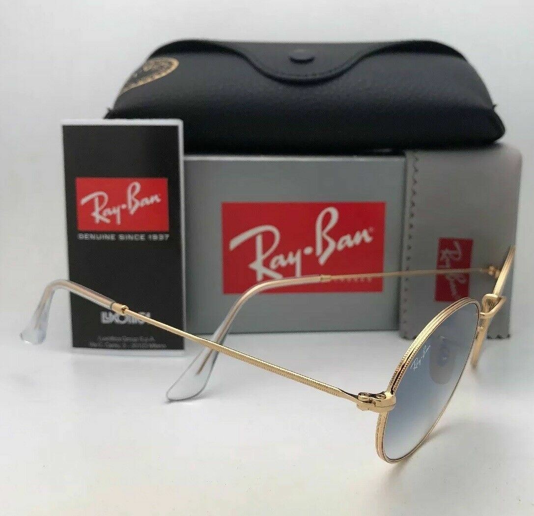 New RAY-BAN Sunglasses RB 3547-N 001/3F 51-21 145 Gold Frame