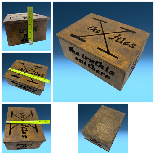 Vtg The X-Files Collectible Lot Gillian Anderson Signed Photo Starburst Mags Box - 第 11/11 張圖片