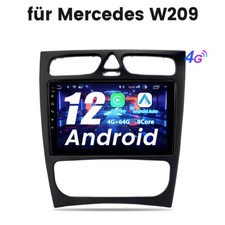 4+64G Car Autoradio Navigation GPS WIFI 4G DAB+ F&uuml;r Mercedes Benz CLK W209 W203 