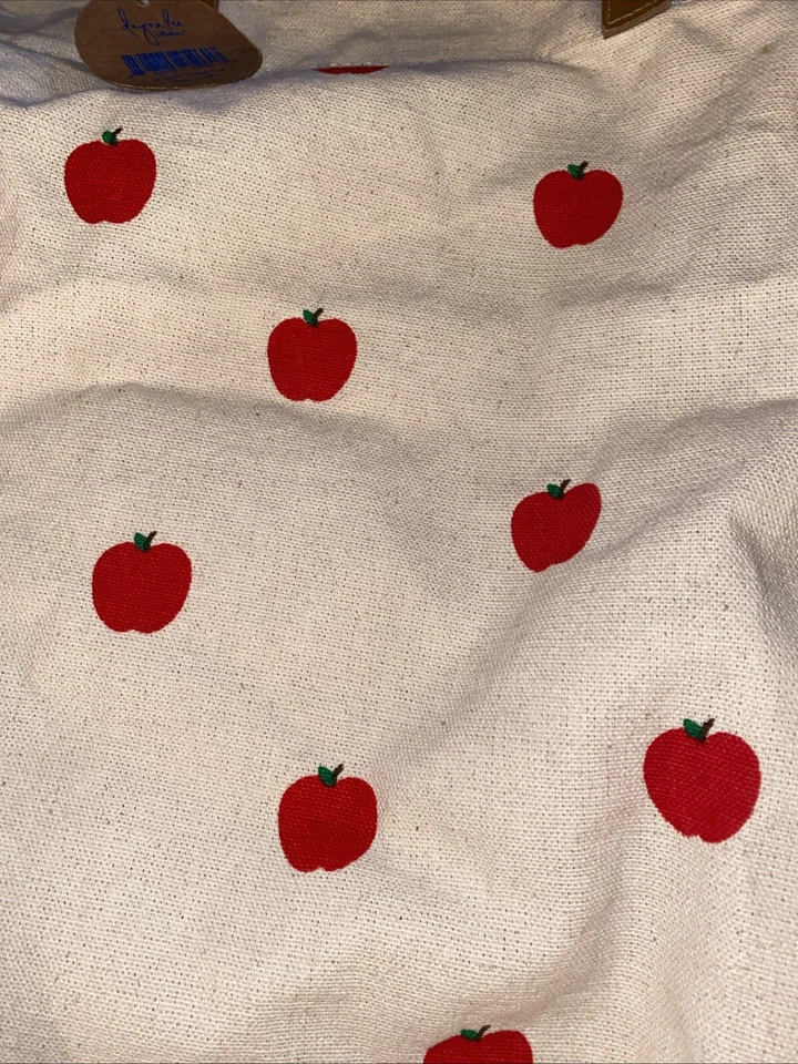 Dayna Lee коллекции холст и яблоки сумка с короткими ручками новый с Ярлыками - Изображение 2 из 4