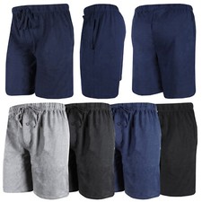 Lounge Gym Terry Shorts Light Jogger Mens Durable Sweat Casual Summer Jam Pajama