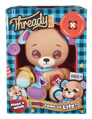 Moose Thready Bear Interactive Plush Teddy Bear, Ages 3+ | eBay
