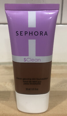 Sephora S Clean Liquid Foundation choose your shade Brown New Sealed