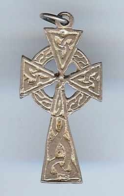 VINTAGE STERLING SILVER CELTIC CROSS CHARM or PENDANT | eBay