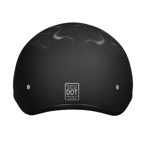 DOT Approved Daytona Motorcycle Half / Skull Cap Helmet 18 Various Graphics - Picture 114 of 147