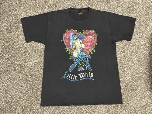 Danzig Vintage T Shirt Concert Tour Little Whip XL 22x30 199 1990s vintage concert t-shirt, vintage, size XL, single stitch, B+ condition