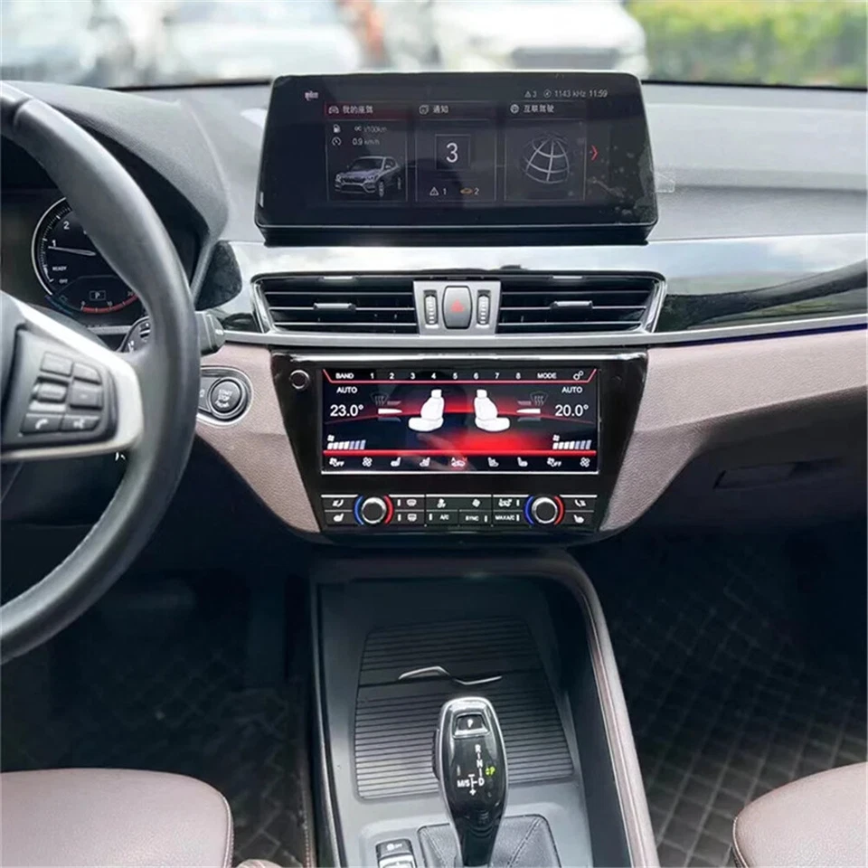 10.25" Touch Screen Digital A/C Control Panel Voice Control For BMW X1 2016-2022 - Image 3 of 4
