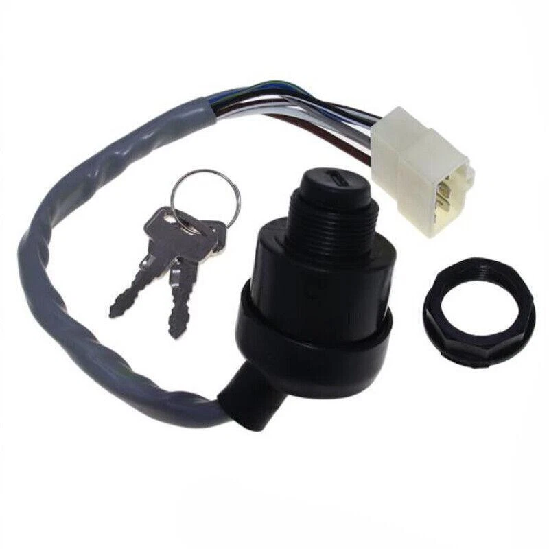 Universal Ignition Starter Switch For Motorcycle Motorbike ATV with 2 Keys Set - Imagem 3 de 4