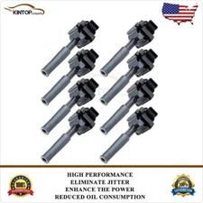 8 Pcs Ignition Coil Pack For Jaguar 1999-03 XJ8 XJR 1999-02 XK8 UF415 4.0L V8