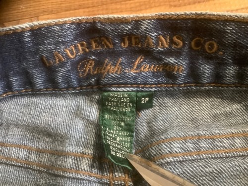 Ralph Lauren Denim Jeans Bermuda Shorts Rollbündchen Damen Gr. 8 Blau Baumwolle - Bild 9 von 15